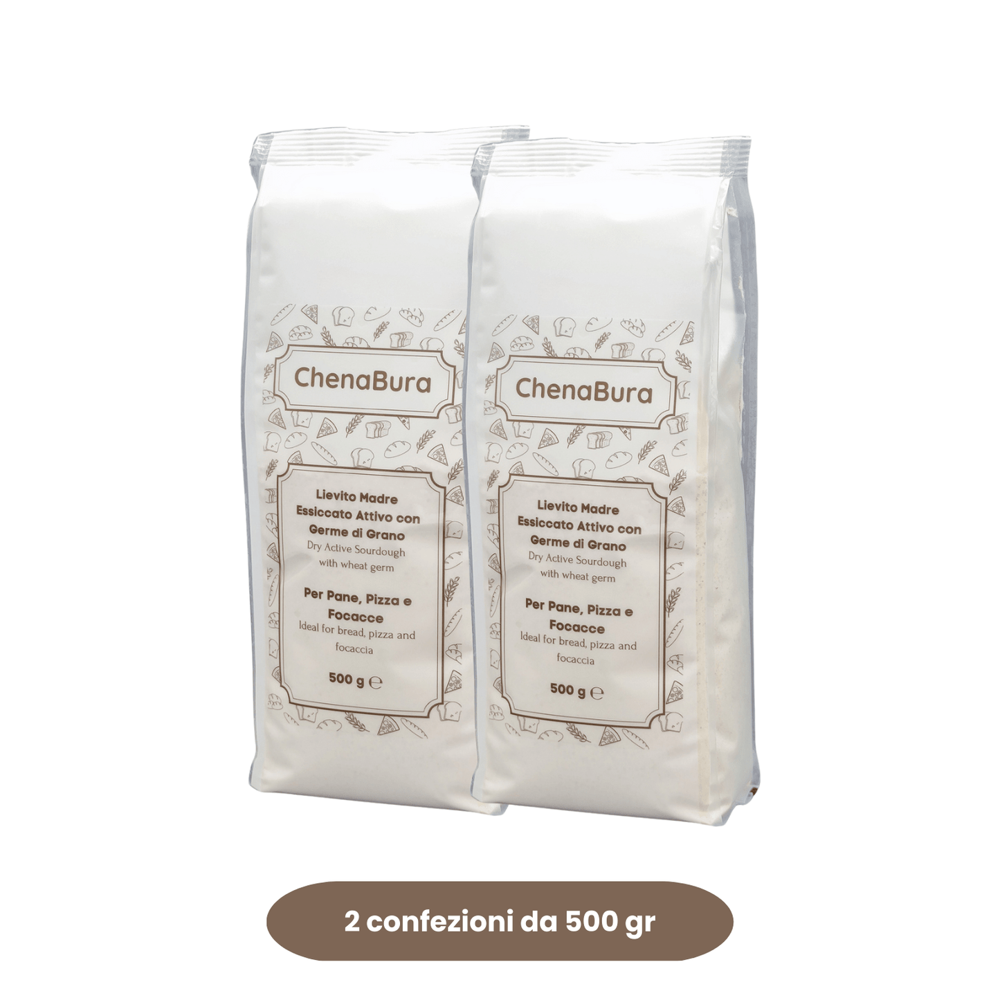 Pasta Madre Seca con Levadura 500 gr