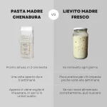 Comparazione con Lievito madre fresco