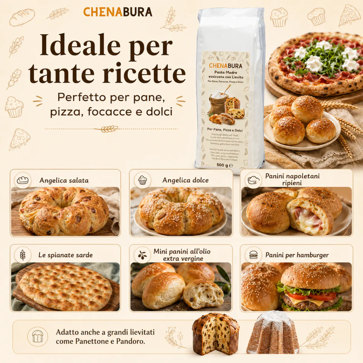Adatto per tante ricette